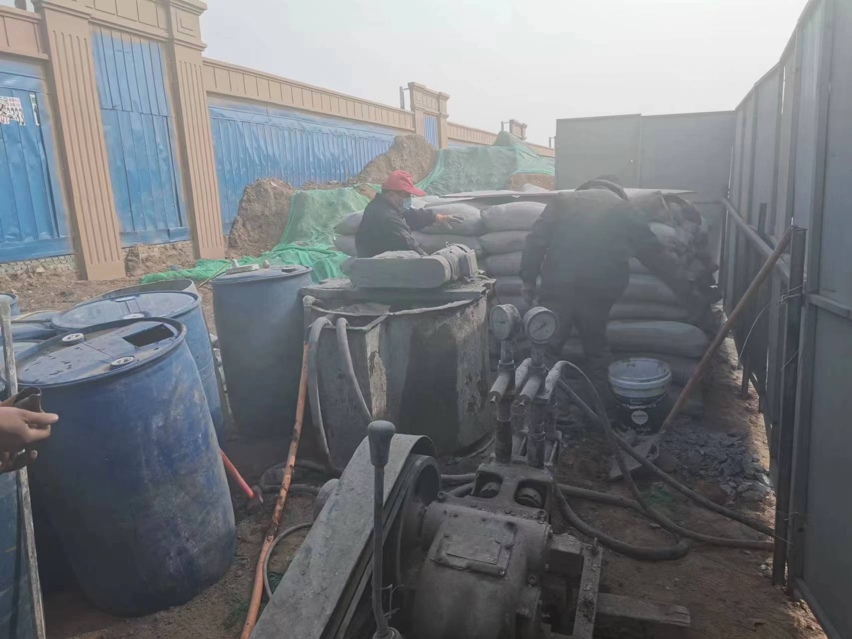 东海地基沉降注浆加固